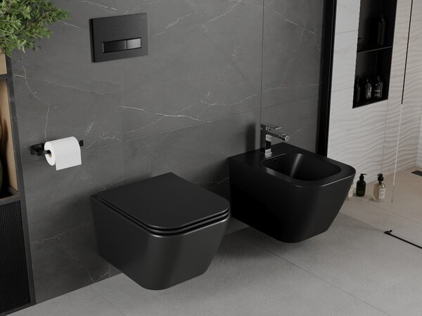 Mexen Madox závěsný bidet, černý mat - 35155170