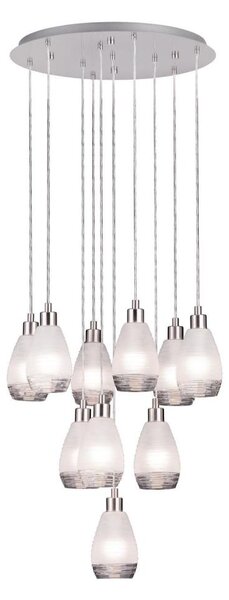 Eglo 39503 - Lustr na lanku SIRACUSA 10xE27/60W/230V