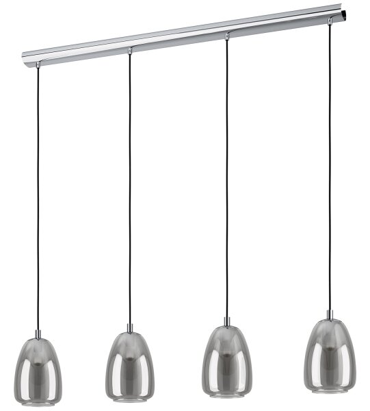 Eglo 98616 - Lustr na lanku ALOBRASE 4xE27/40W/230V