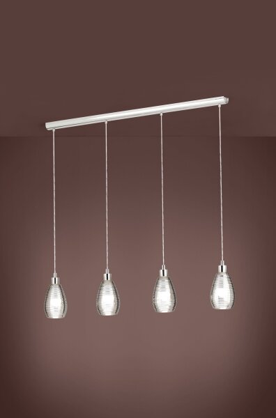 Eglo 39504 - Lustr na lanku SIRACUSA 4xE27/60W/230V