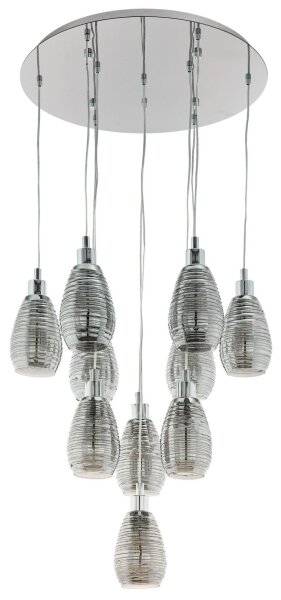 Eglo 39506 - Lustr na lanku SIRACUSA 10xE27/60W/230V
