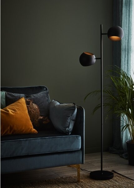 Markslöjd 107741 - Stojací lampa EDGAR 2xE14/40W/230V
