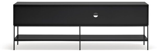 Černý TV stolek 220x74x45 cm Platt – Teulat
