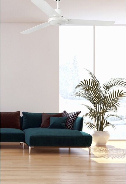 FARO 33005 - Stropní ventilátor ECO INDUS pr. 120 cm bílá