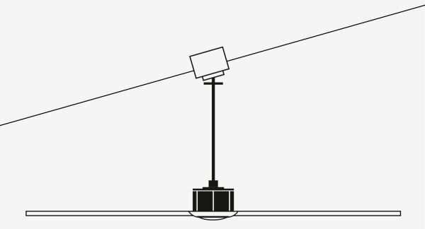 FARO 33461A - Stropní ventilátor ANDROS XL bílá pr. 213 cm + dálkové ovládání