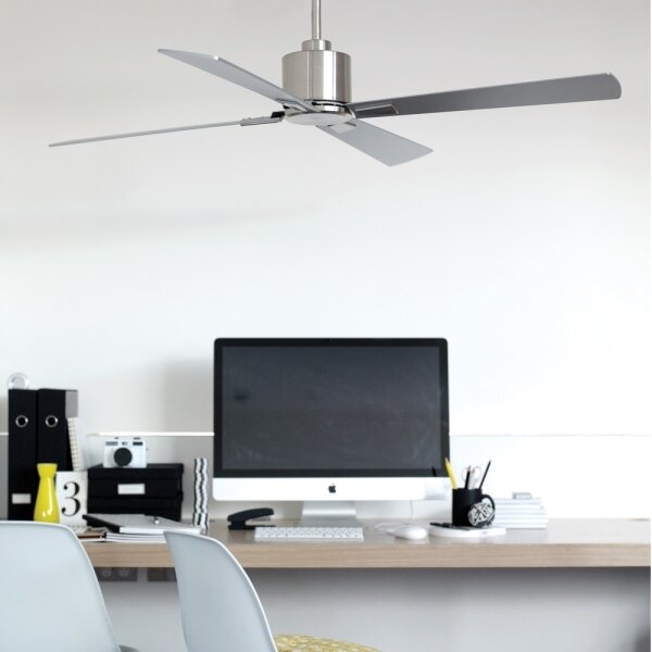 Lucci Air 210520 - Stropní ventilátor AIRFUSION CLIMATE dřevo/matný chrom + DO