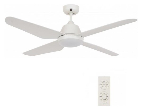 Lucci Air 212994 - LED Stropní ventilátor ARIA LED/18W/230V bílá + DO