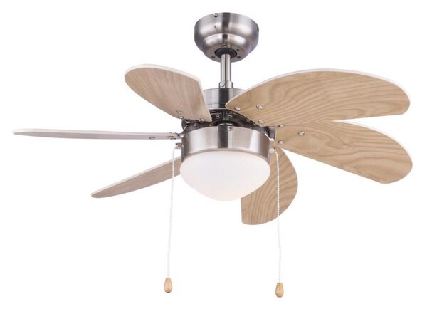 Globo 03809 - Stropní ventilátor RIVALDO 1xE14/60W/230V