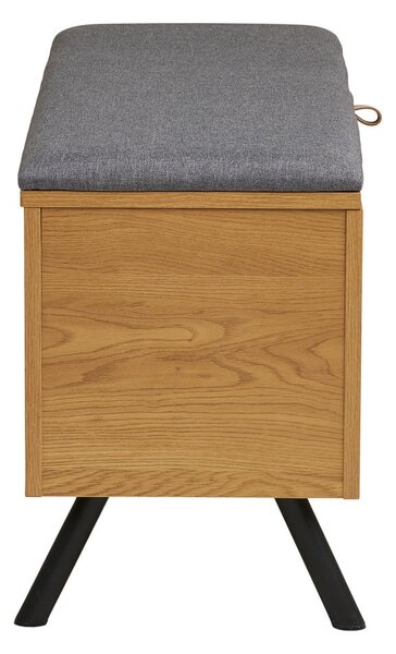 Truhla v dekoru dubu v přírodní barvě 92x48x33 cm Barco – House Nordic