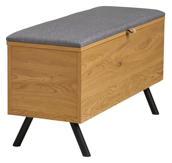 Truhla v dekoru dubu v přírodní barvě 92x48x33 cm Barco – House Nordic
