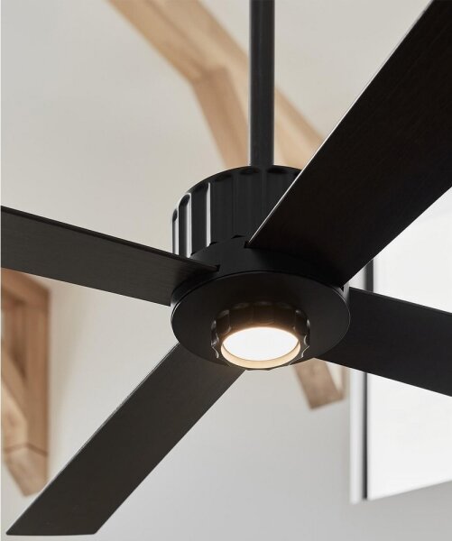 Lucci air 213170 - LED Stropní ventilátor NEWPORT wenge/hnědá + dálkové ovládání