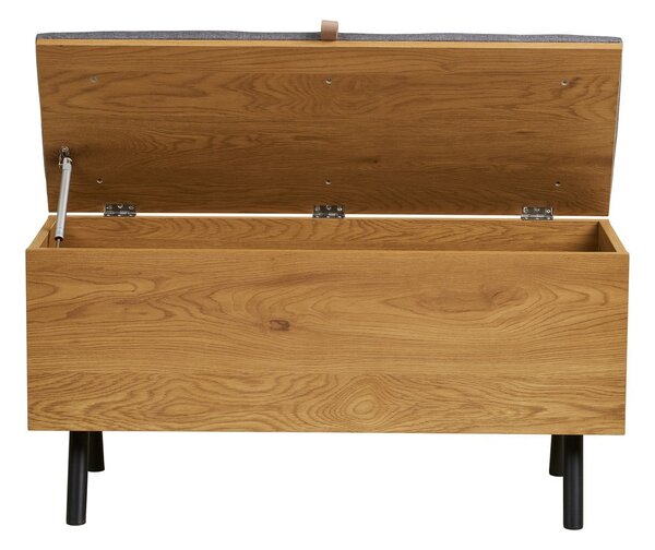 Truhla v dekoru dubu v přírodní barvě 92x48x33 cm Barco – House Nordic