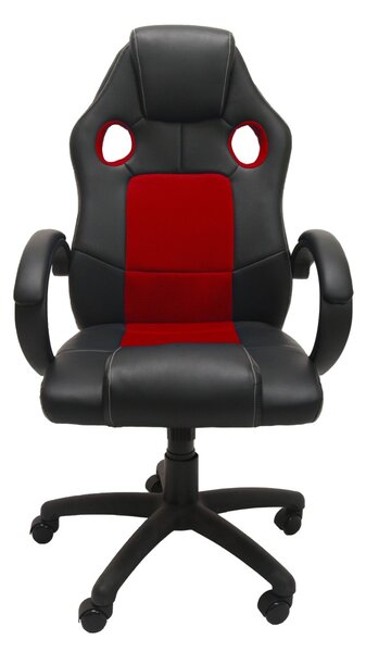 TP Living Kancelářské křeslo Enzo černá/červená