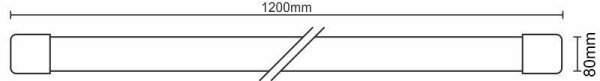 LED Podlinkové svítidlo LED/40W/230V 4000K IP40