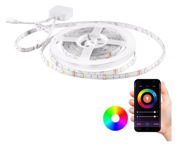 RGB LED Stmívatelný pásek Wi-Fi + hudební funkce LED/16W/230V 5 m Tuya