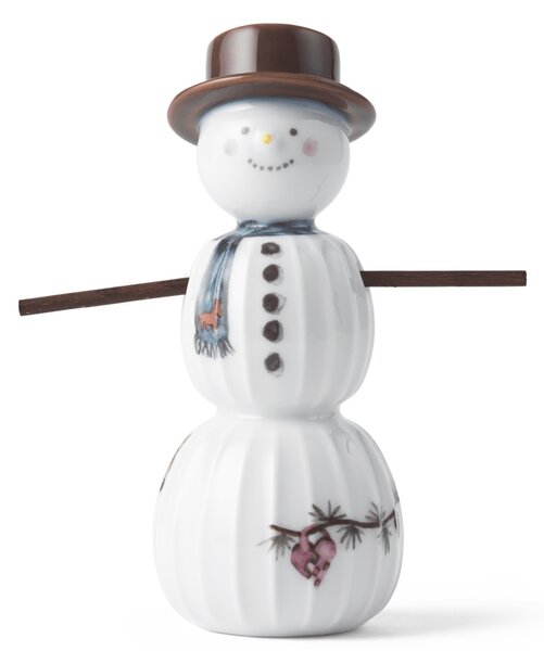 Kähler Design Keramická dekorace Sněhulák Hammershøi Christmas - Man KD520