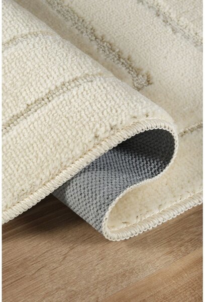 Krémové koupelnové předložky v sadě 2 ks 50x80 cm Cerceve – Foutastic