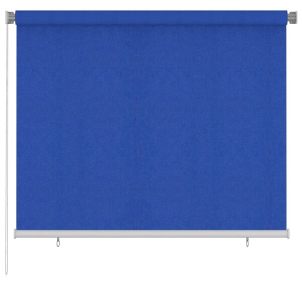 Venkovní roleta 180 x 140 cm modrá HDPE