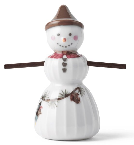 Kähler Design Keramická dekorace Sněhulák Hammershøi Christmas - Girl KD523