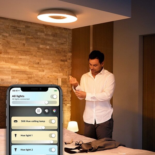 Philips 32613/31/P6 - LED Stmívatelné svítidlo Hue STILL LED/27W/230V + DO