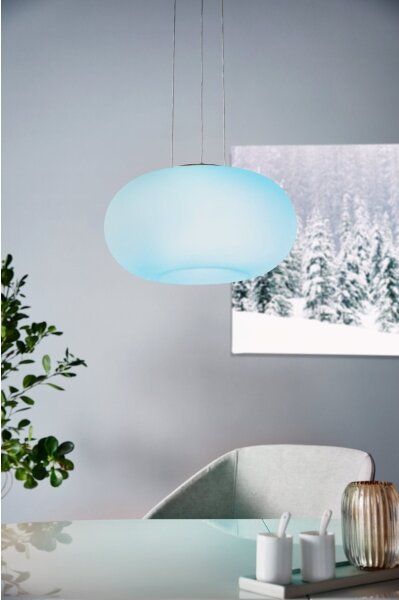 Eglo 33766 - LED RGBW Stmívatelný lustr na lanku OPTICA-C LED/22W/230V