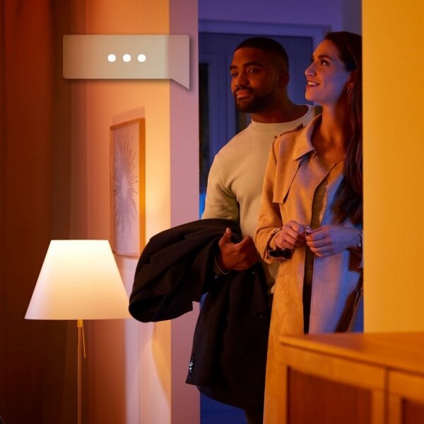 Philips 50474/30/P6 - LED Stmívatelné bodové svítidlo Hue BUCKRAM 4xGU10/5W/230V