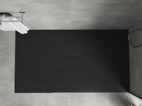 Mexen Hugo obdélníkový sprchový kout SMC 200 x 100 cm, černý - 42701020