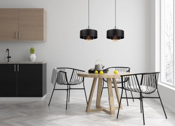 Lustr na lanku VEST 2xE27/60W/230V