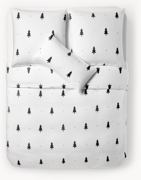 Flanelový povlak na přikrývku s vánočním vzorem X-mas Tree