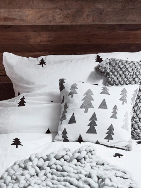 Flanelový povlak na přikrývku s vánočním vzorem X-mas Tree