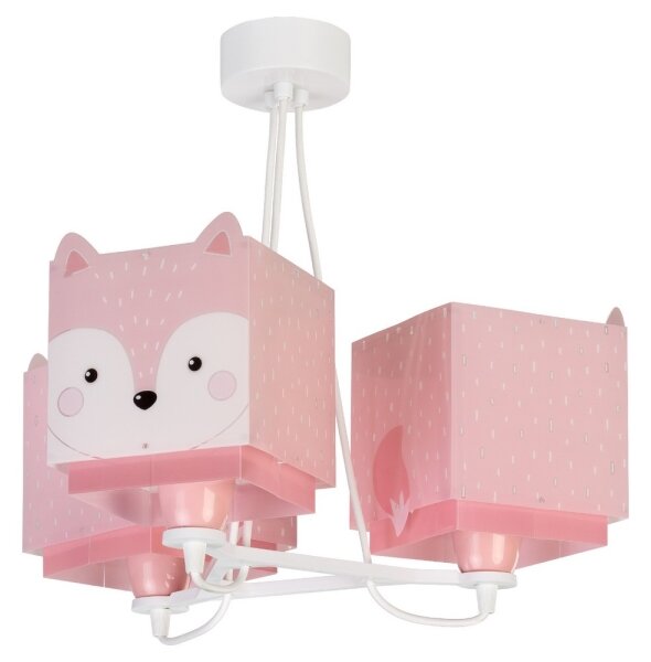 Dalber 64587 - Dětský lustr LITTLE FOX 3xE27/60W/230V
