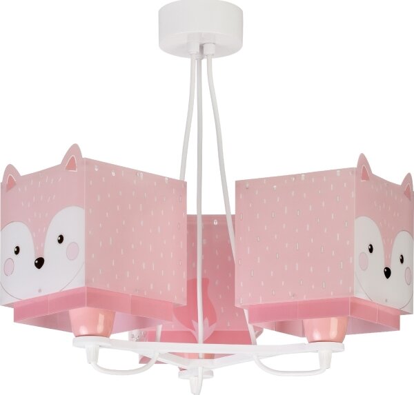 Dalber 64587 - Dětský lustr LITTLE FOX 3xE27/60W/230V