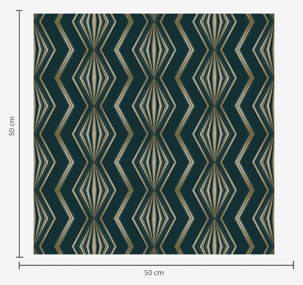 Tapety Tmavě modrozelený geometrický vzor s diamanty, Tapety abstraktní, a00973v1 : uwalls.cz