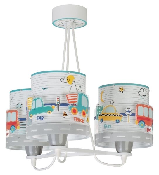 Dalber 61687 - Dětský lustr BABY TRAVEL 3xE27/60W/230V