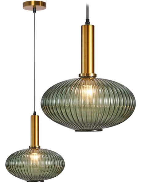 TooLight Stropní svítidlo CHARLESTON III zelené