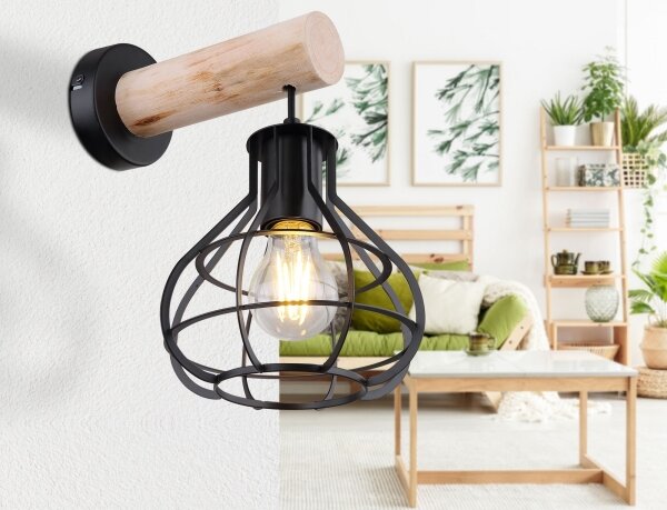 Globo 15388W - Nástěnné svítidlo CLASTRA 1xE27/60W/230V