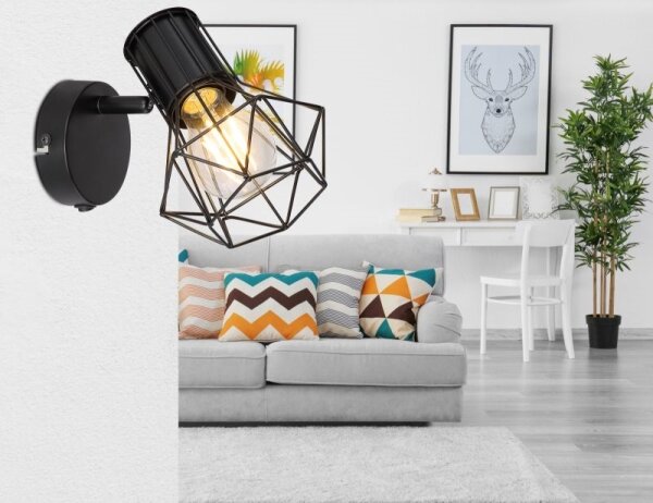 Globo 54017-1 - Nástěnné bodové svítidlo PRISKA 1xE27/40W/230V
