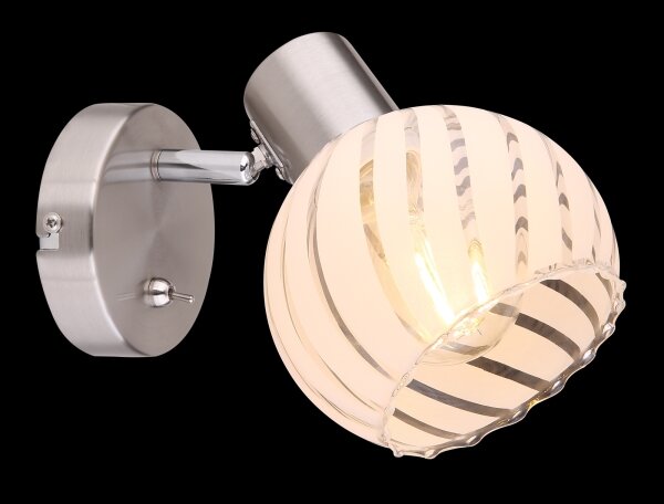 Globo 54025-1 - Nástěnné bodové svítidlo WILLY 1xE27/40W/230V