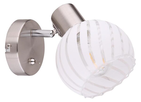 Globo 54025-1 - Nástěnné bodové svítidlo WILLY 1xE27/40W/230V