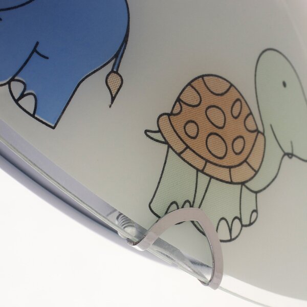 Globo 40607 - Dětské stropní svítidlo KIDDY 2xE27ILLU/60W/230V