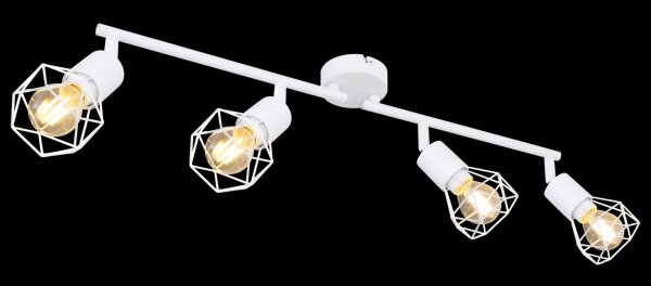 Globo 54802W-4 - Bodové svítidlo XARA 4xE14/40W/230V