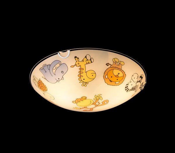 Globo 40607 - Dětské stropní svítidlo KIDDY 2xE27ILLU/60W/230V