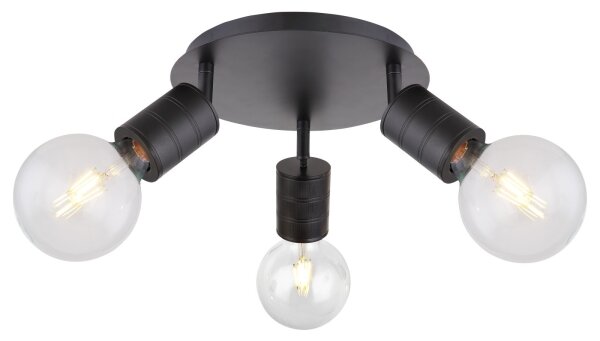 Globo 54030-3 - Bodové svítidlo HERMINE 3xE27/60W/230V