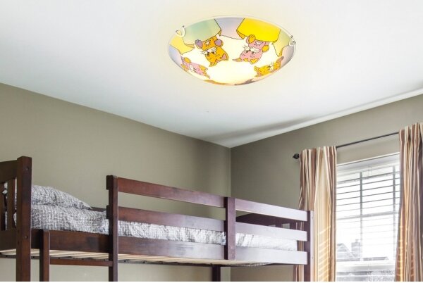 Globo 40606 - Dětské stropní svítidlo KIDDY 2xE27ILLU/60W/230V