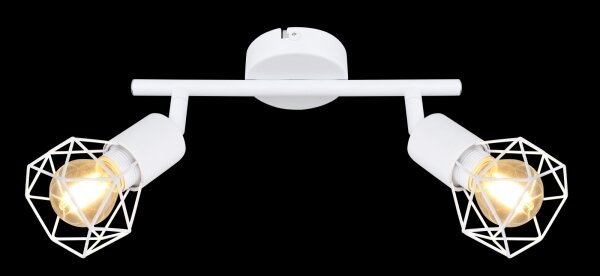Globo 54802W-2 - Bodové svítidlo XARA 2xE14/40W/230V