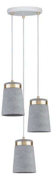 Paulmann 79627 - Lustr na lanku NORELL 3xE27/20W/230V beton