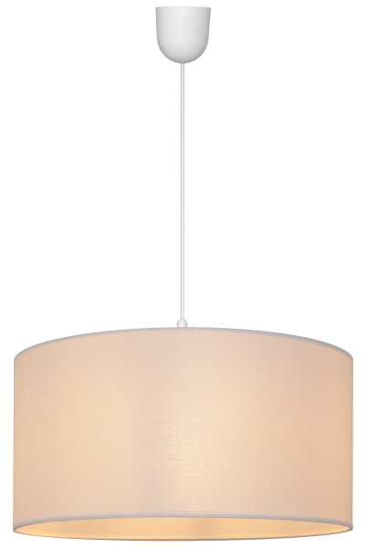 Lustr na lanku ALBA 1xE27/15W/230V pr. 40 cm bílá