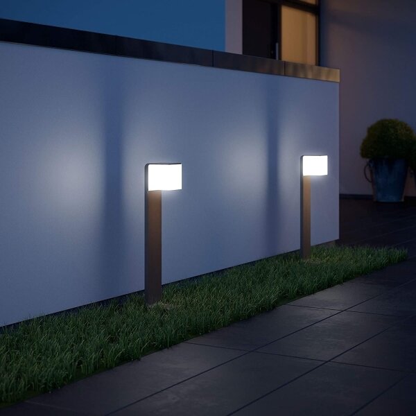 Steinel 055486 - LED Venkovní lampa se senzorem CUBO LED/9,5W/230V IP44