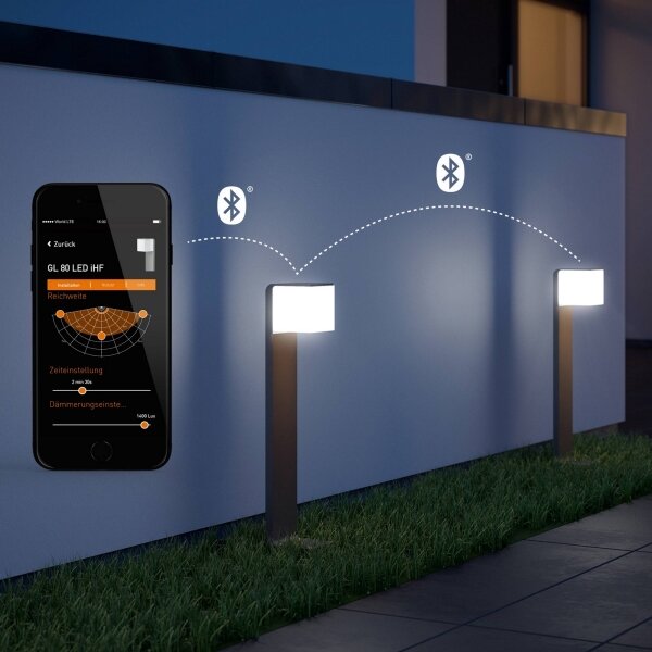 Steinel 055486 - LED Venkovní lampa se senzorem CUBO LED/9,5W/230V IP44