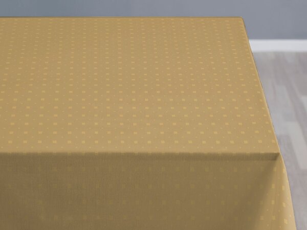 Sodahl, Kuchyňský ubrus 160 Squares Gold | Zlatý Typ: 140x320 cm